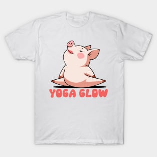 Zen Piggy - Yoga Glow T-Shirt